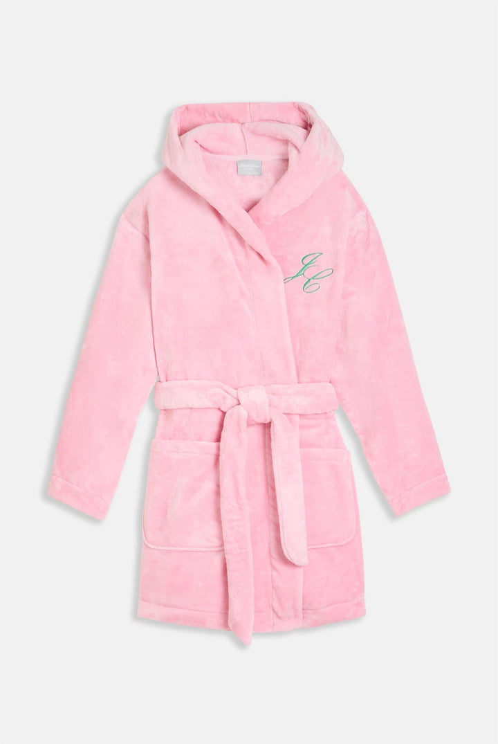 Crown Plush Hooded Robe