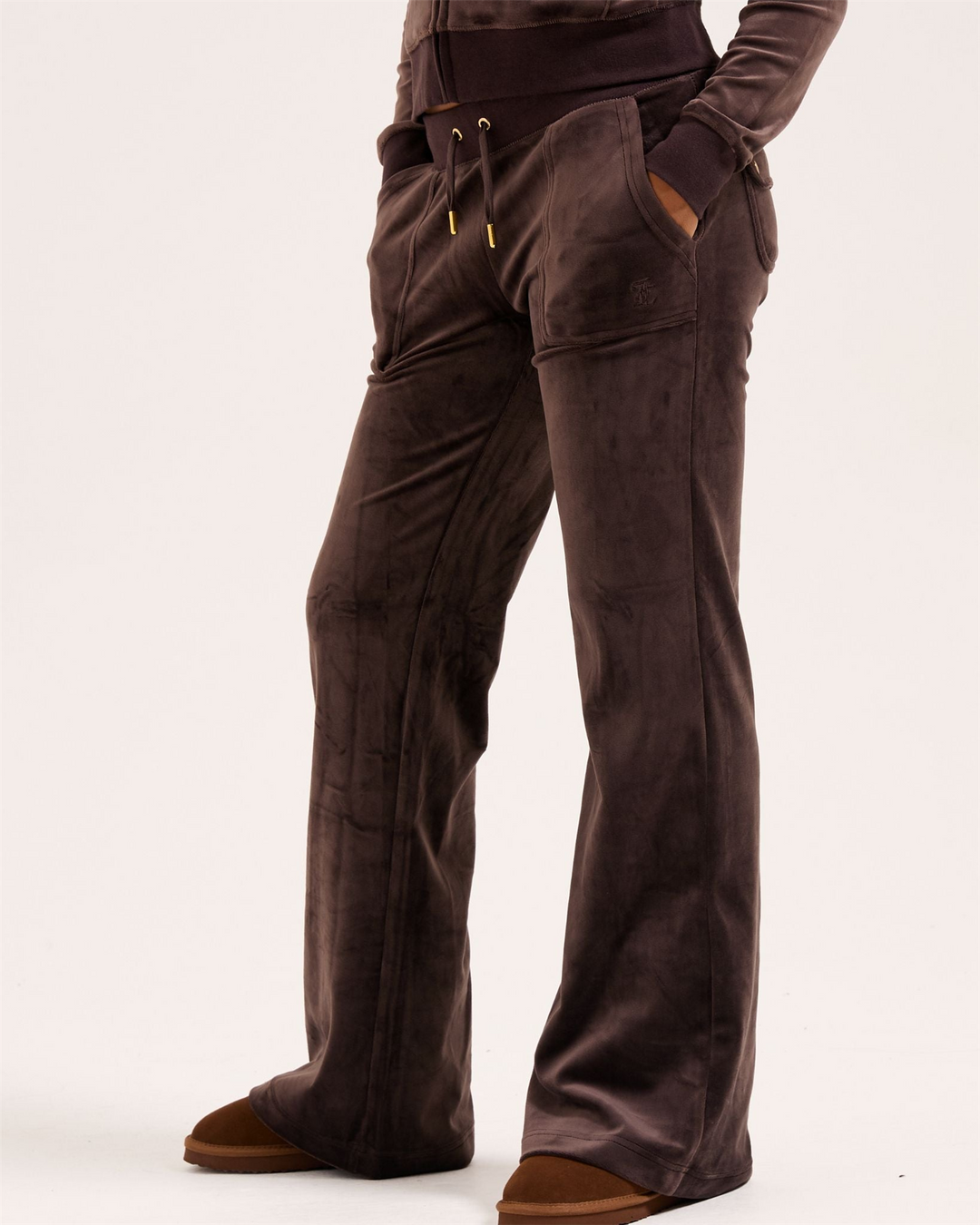 Layla Gold Low Rise Pocketed