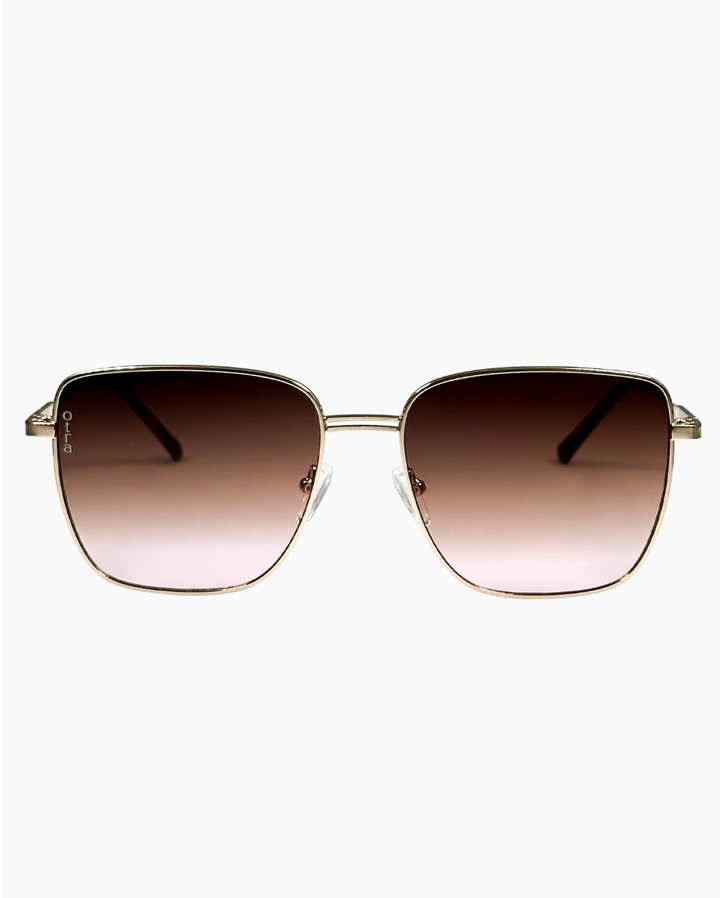 Rita Gold Brown to Pink Fade