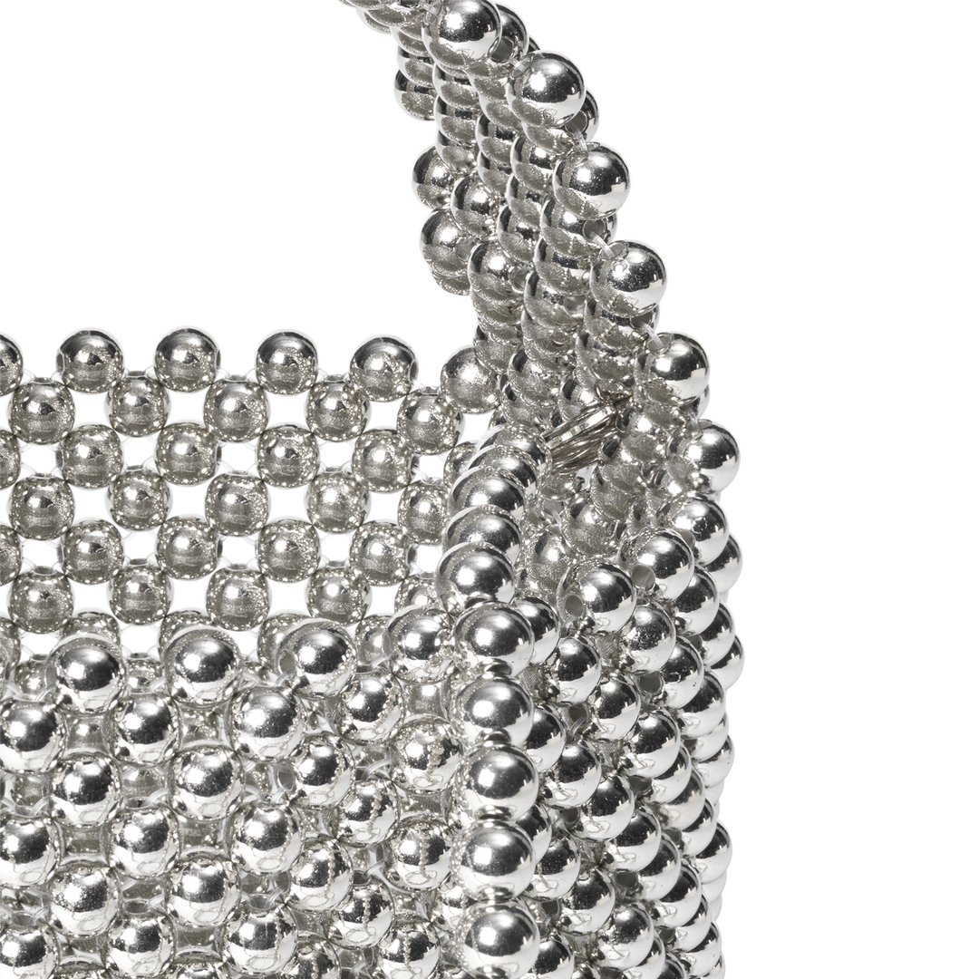 Day Beaded Chrome Handbag