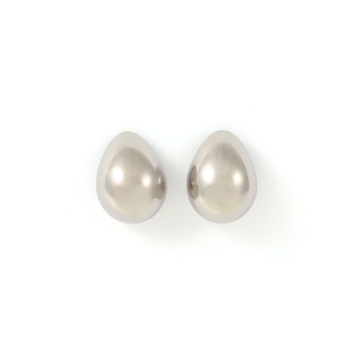 May Classic Drop Earrings Stainless Steel