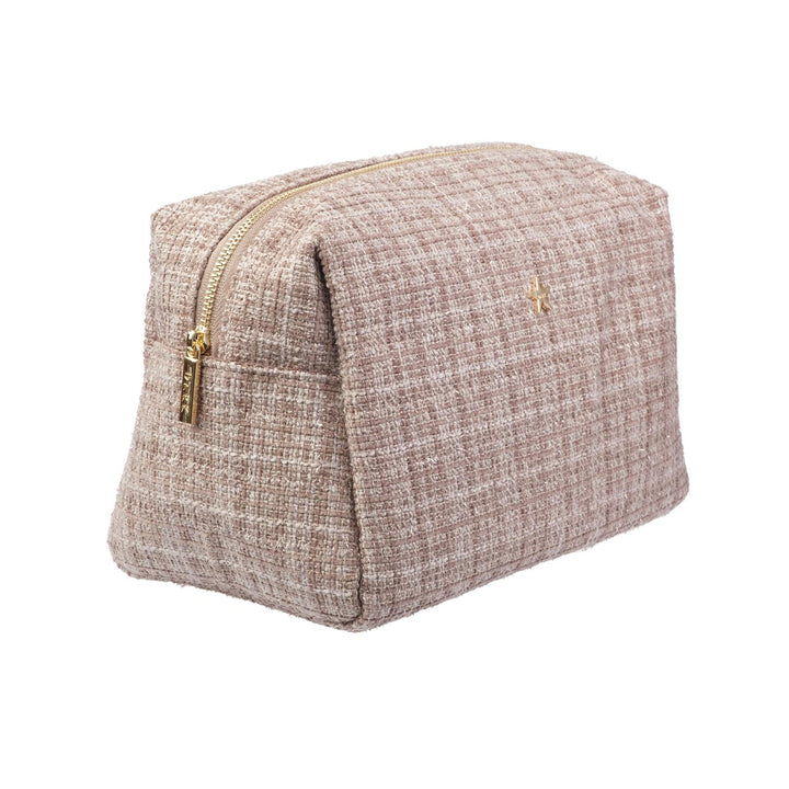 Tweed Make-Up Pouch Large