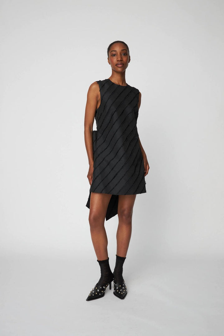 Mini Dress with Bow Detail