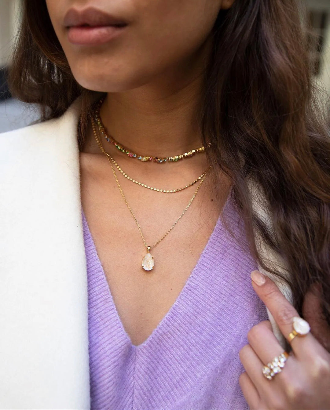 Diamond Long Chain Gold