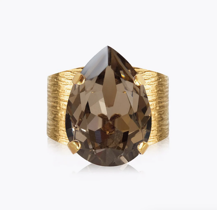 Classic Drop Ring Gold