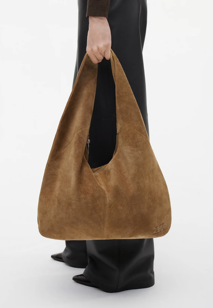 Adria Gritty Suede Bag