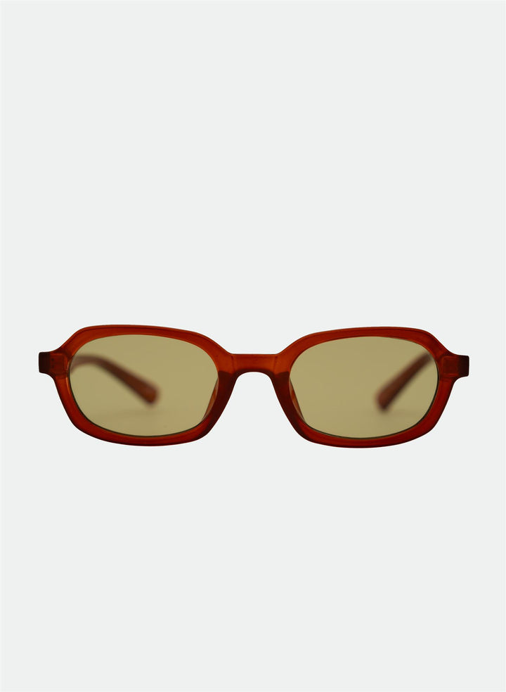 Abby Burgundy/Light Green