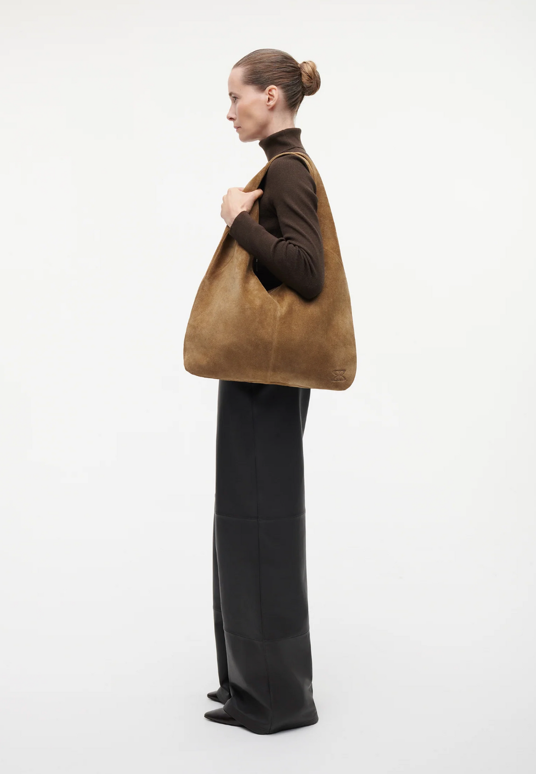Adria Gritty Suede Bag