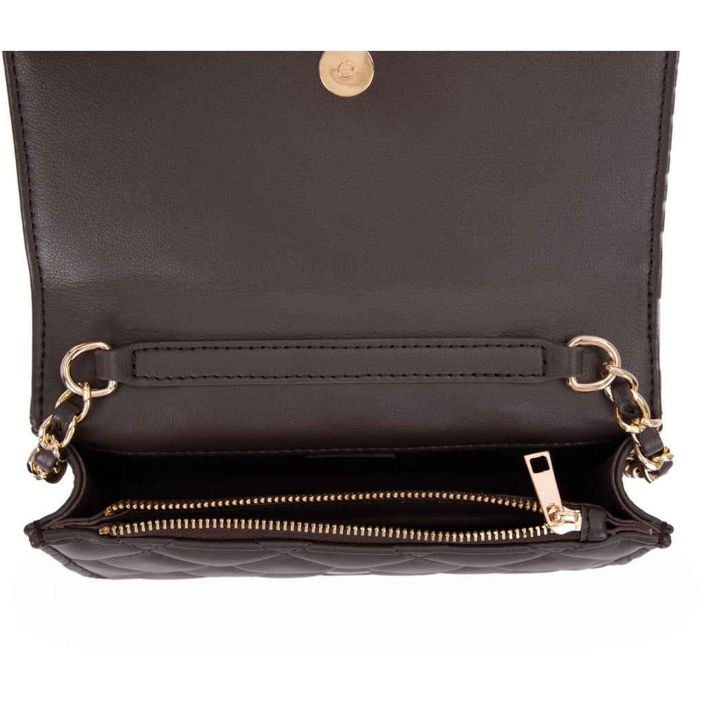 Leather Quilted Mini Bag