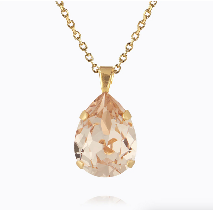 Classic Drop Necklace Gold