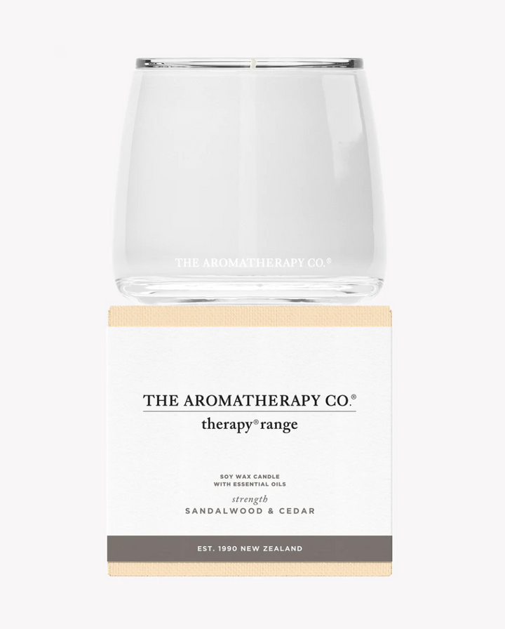 Therapy Candle 260ml - Sandalwood & Cedar