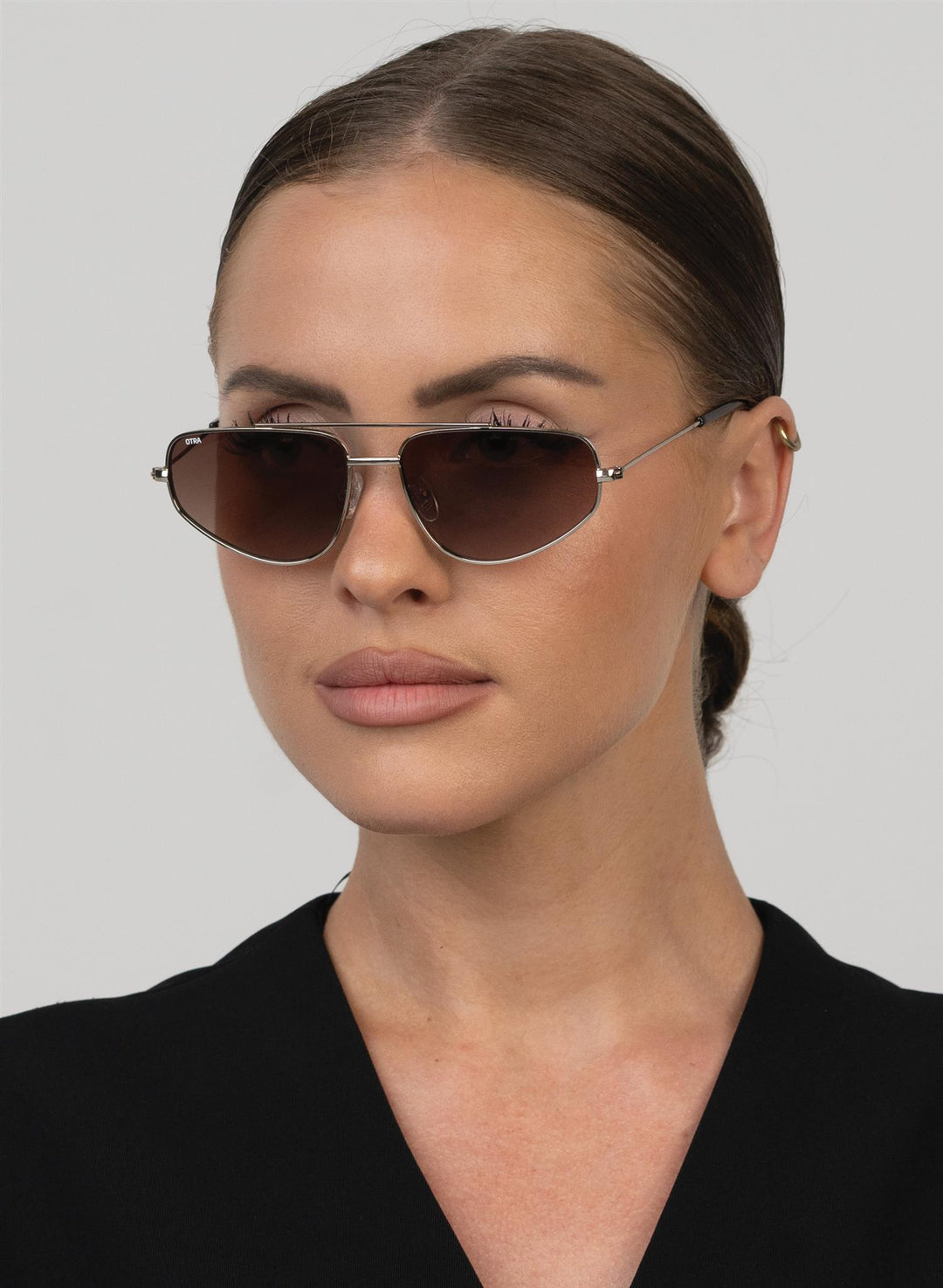 Christie Silver/Smokey Brown Fade