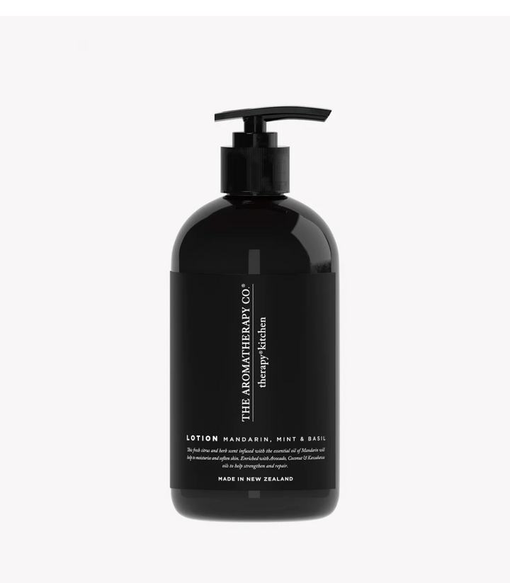 Therapy Kitchen Hand Lotion 500ml - Mandarin, Mint & Basil