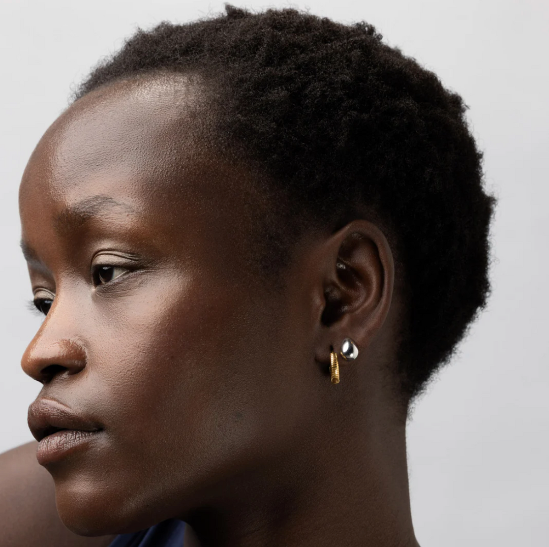 May Classic Drop Earrings Stainless Steel