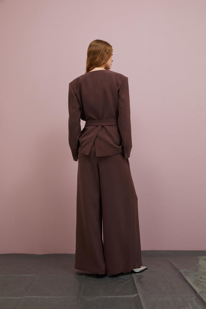 BLAZER WITH MARCO BELT