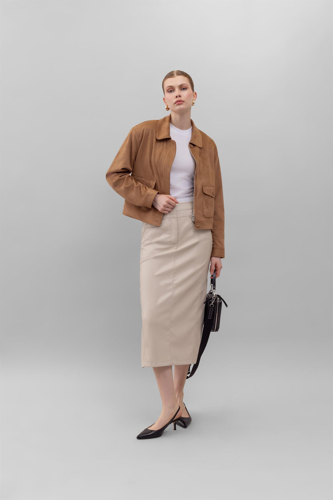 Skirt Faux Leather