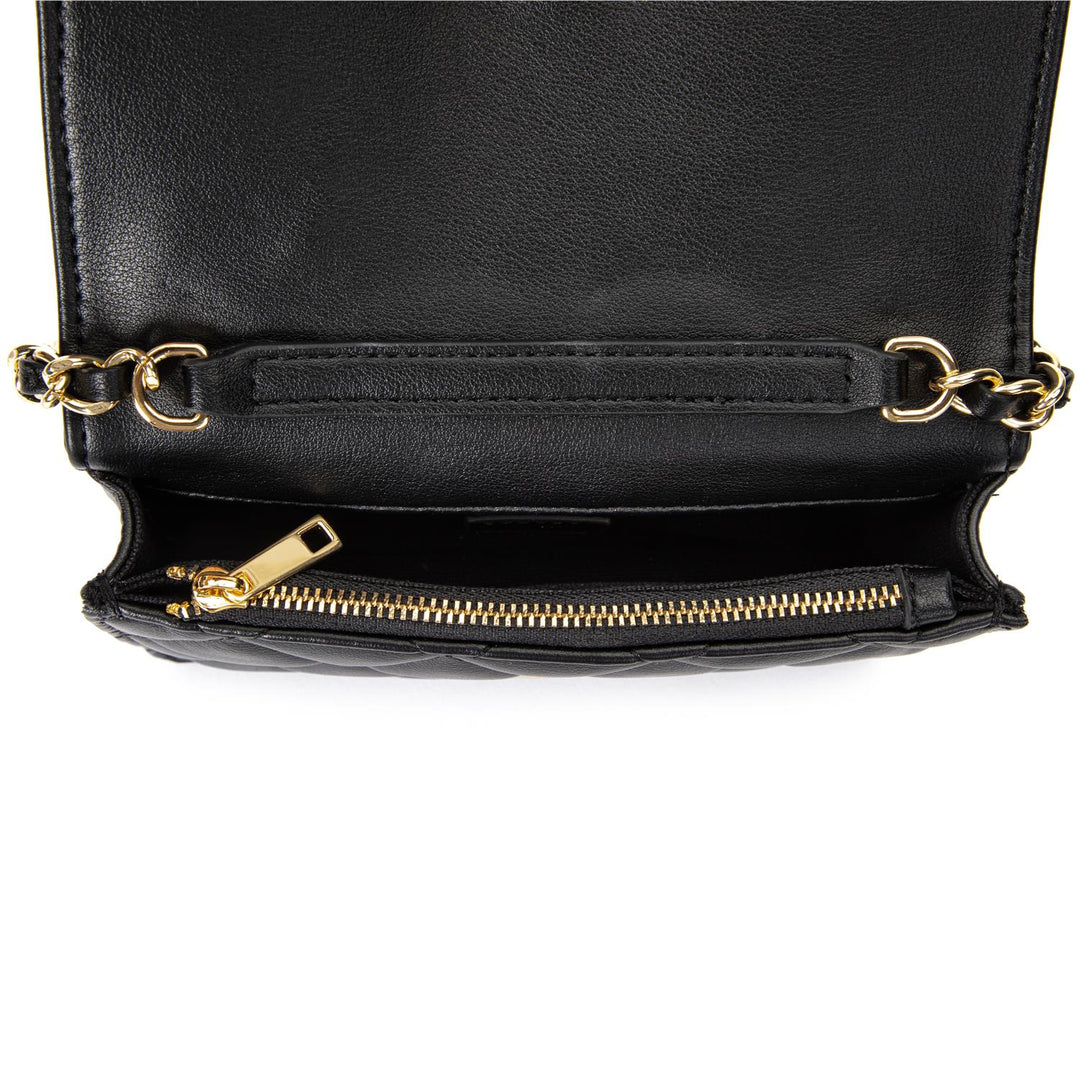 Leather Quilted Mini Bag