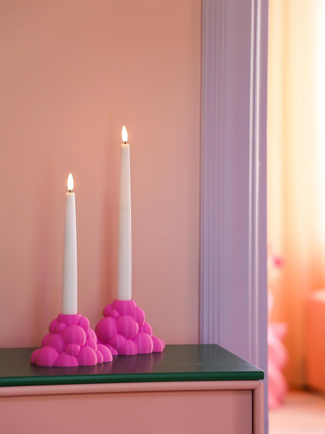 Bubble LED-Lysestake M