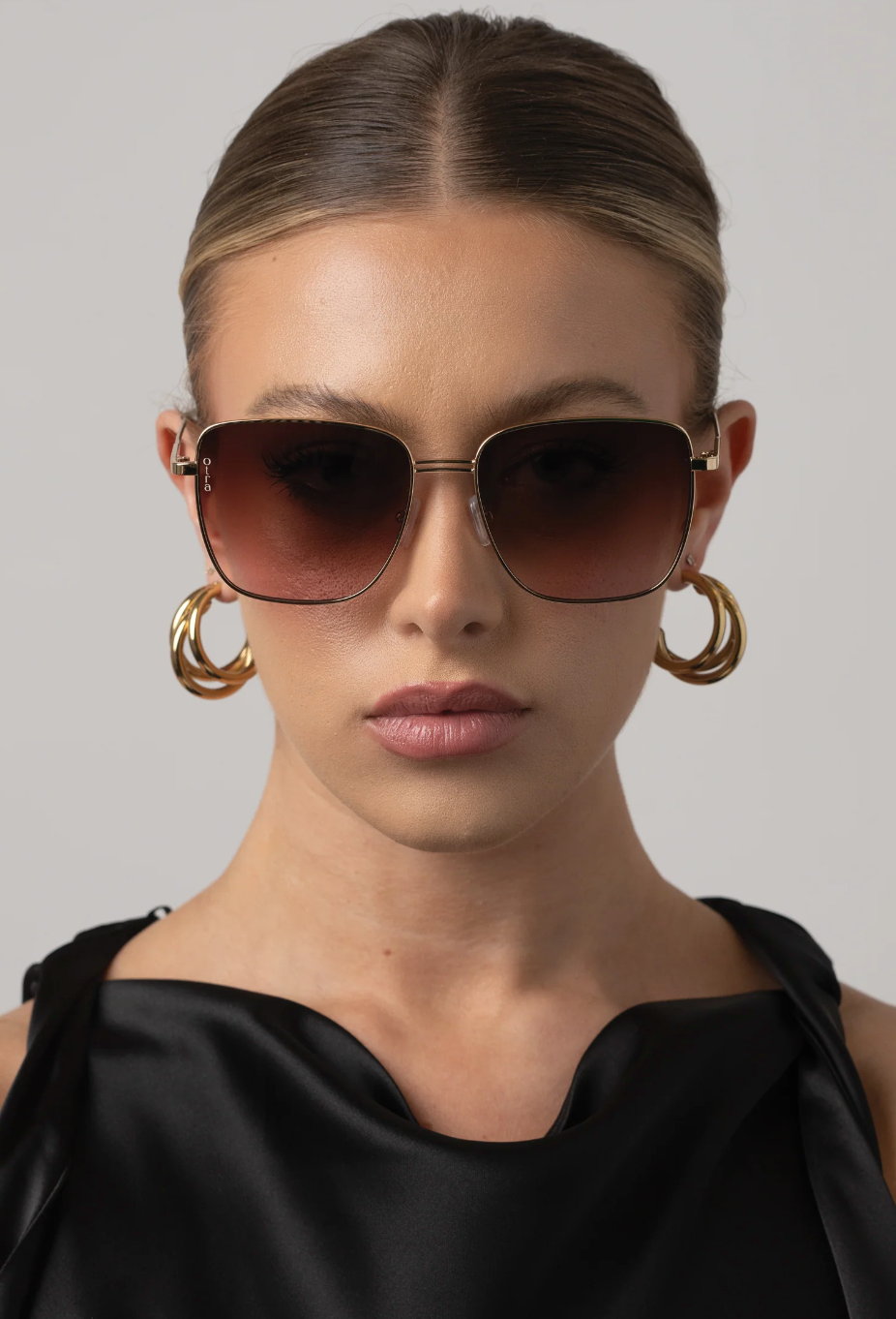 Rita Gold Brown to Pink Fade