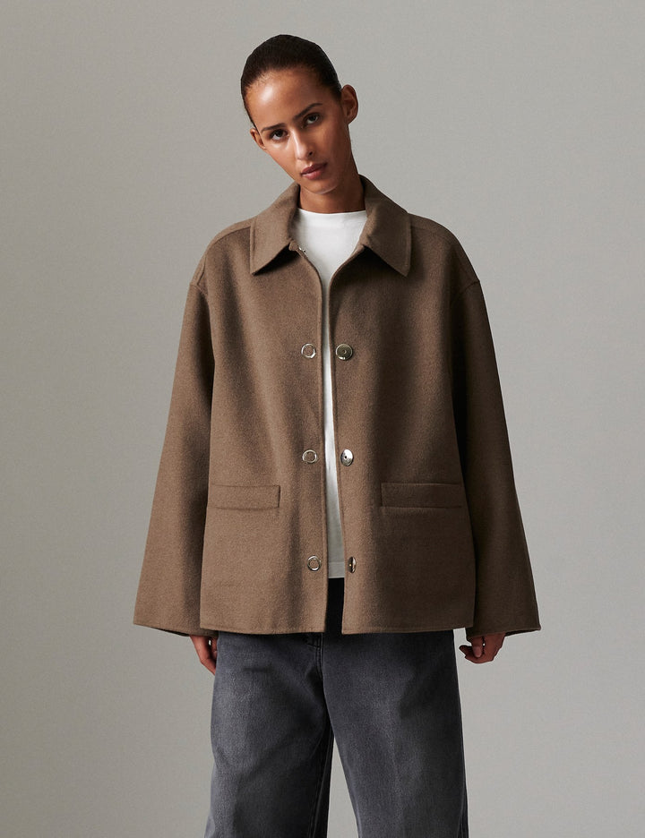 Matteo Double Faced Wool Jacket