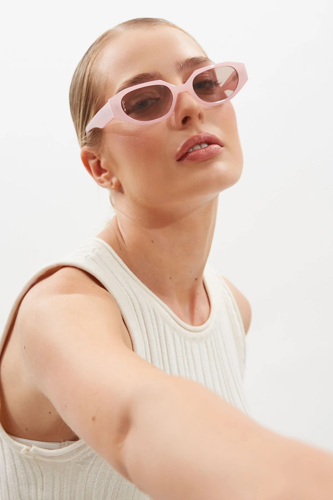 Sidney Trans Pink/Brown
