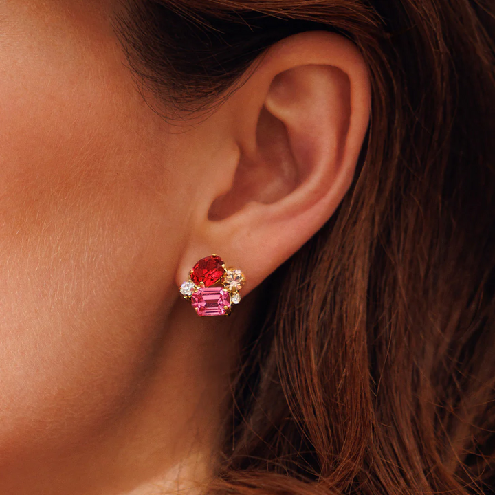 Petite Carolina Earrings Gold
