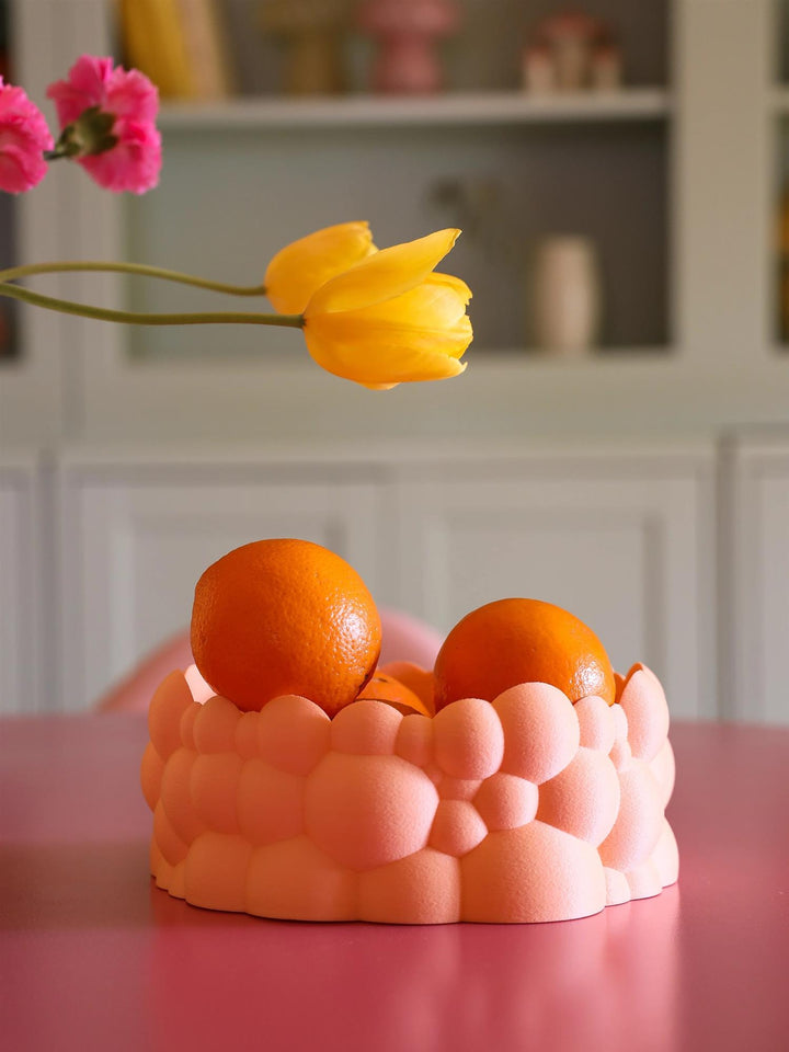 Bubble Bowl Fuzzy Pastel S
