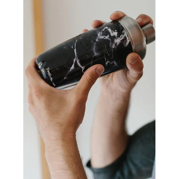 Black Marble Shaker Set 18oz
