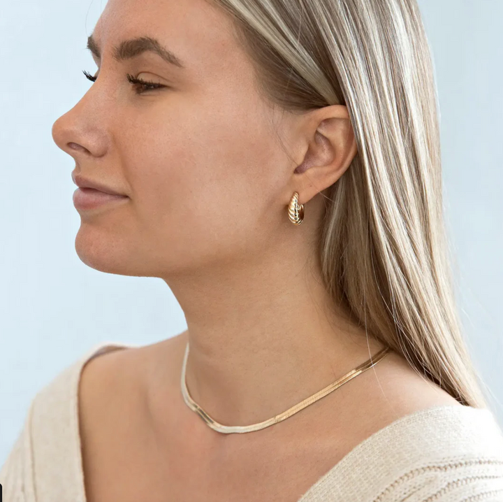 Ivy Snake Chain Necklace Stainless Steel