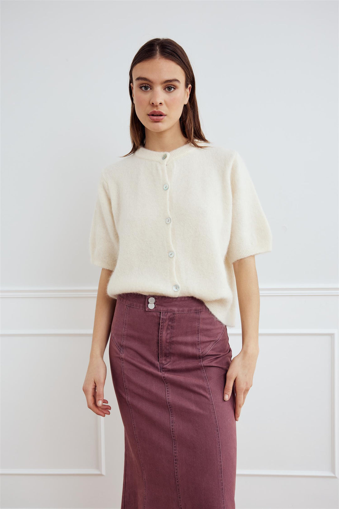 Kae SS Knit Cardigan