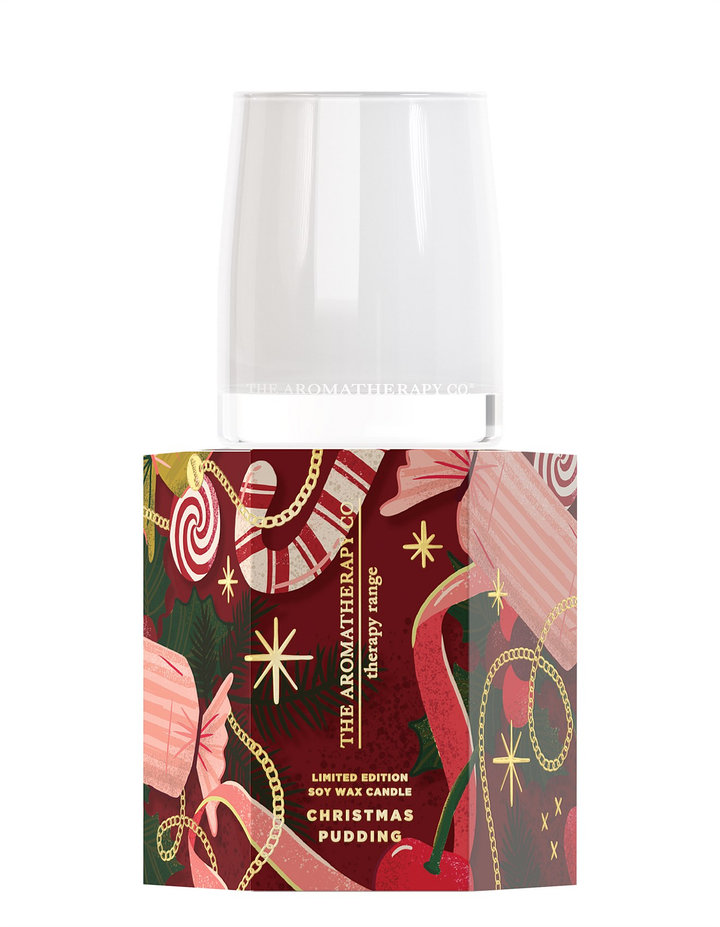 Limited Edition Scented Candle 80g Christmas Pudding