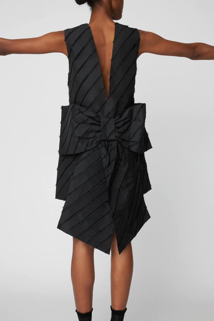 Mini Dress with Bow Detail