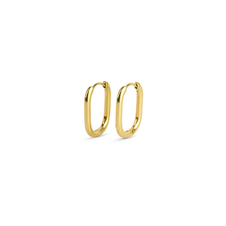 Pernille Hoop Earrings Stainless Steel
