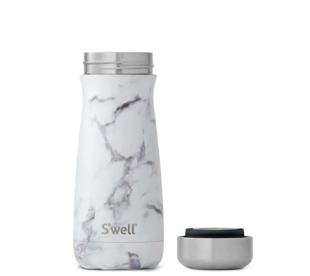 White Marble Traveler 12OZ
