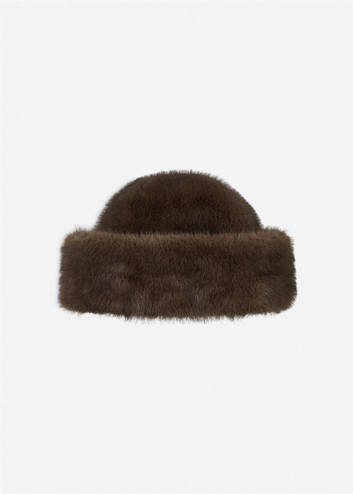 Enola Faux Mink Hat
