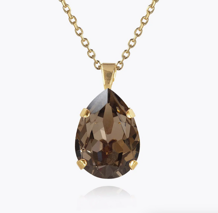 Classic Drop Necklace Gold