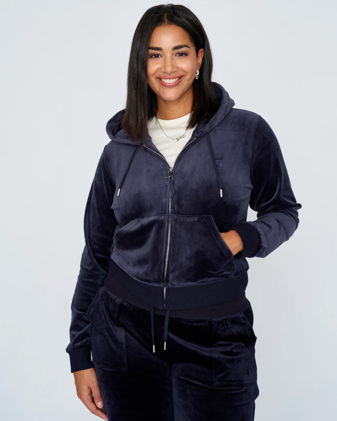 Classic Velour Robertson Zip Hoodie