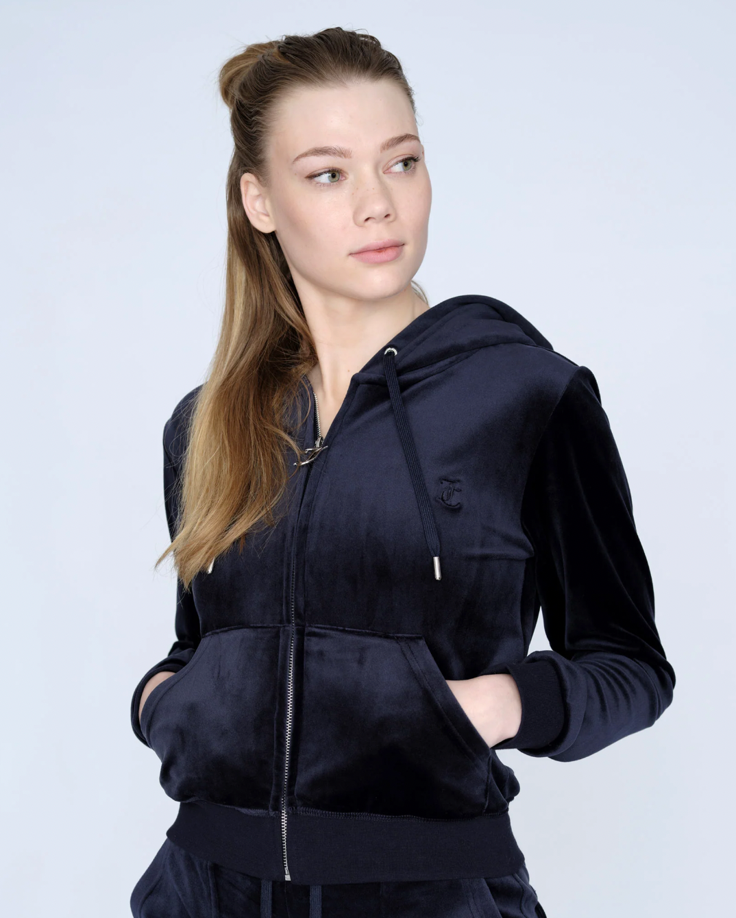 Classic Velour Robertson Zip Hoodie