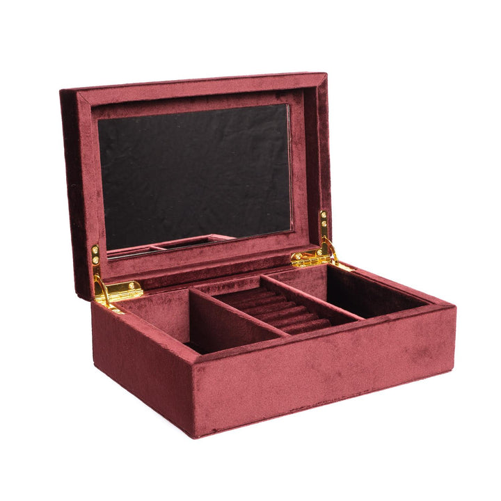 Velvet Jewellery Box Large