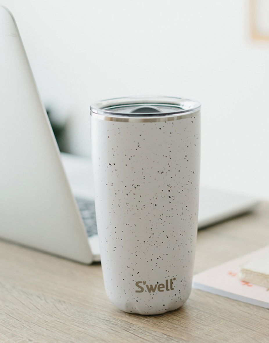 SPECKLED MOON TUMBLER (WITH LID) 18 OZ