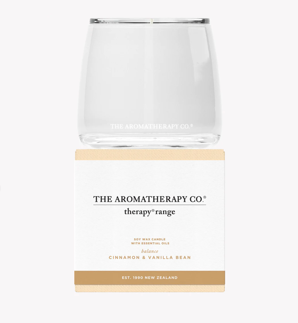 Therapy Candle 260ml - Cinnamon & Vanilla Bean