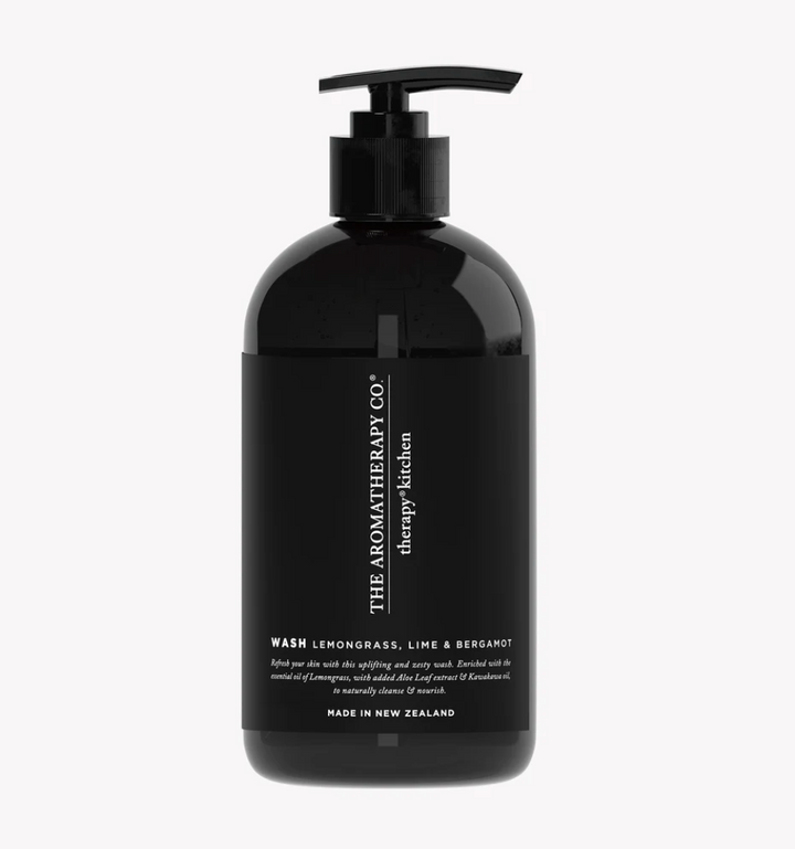 Therapy Kitchen Hand Wash 500ml - Lemongrass, Lime & Bergamot