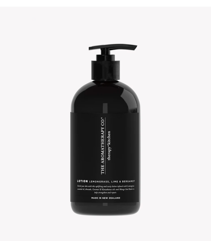 Therapy Kitchen Hand Lotion 500ml - Lemongrass, Lime & Bergamot
