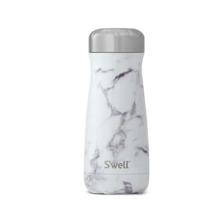 White Marble Traveler 12OZ