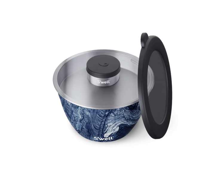 Azurite Marble Salad Bowl Kit 64oz