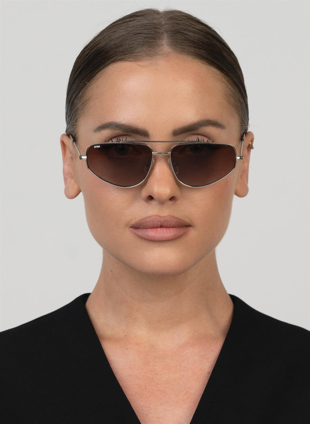Christie Silver/Smokey Brown Fade