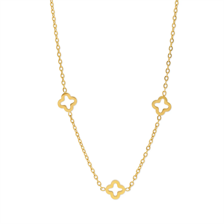 Jenna Clover Necklace Stainless Steel