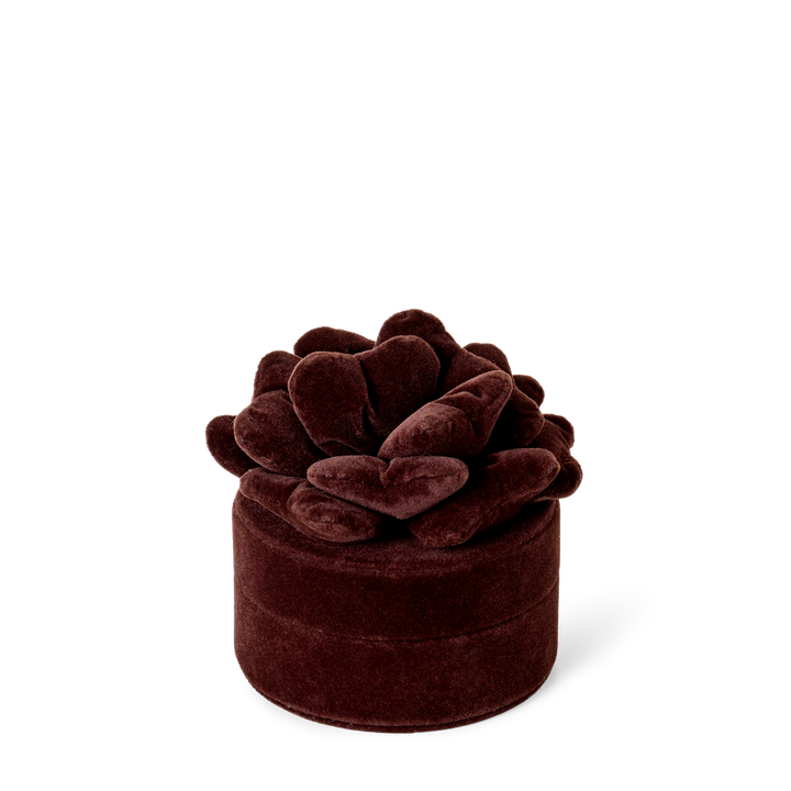 Day Velvet Flower Jewelry Round