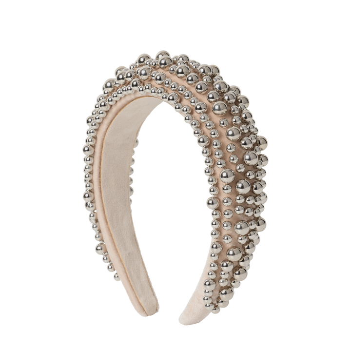 Day Beaded Chrome Hair Band