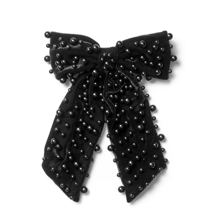 Day Pearly Velvet Bow